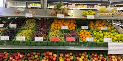 regionale Produkte - Beeren: Himbeeren - Baden-Württemberg - Ein Teil unserers Obst-Sortiments - Bioland Gärtnerei Dänzer