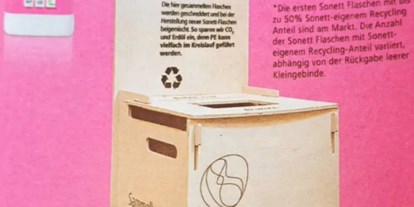 regionale Produkte - Gemüse: anderes - Baden-Württemberg - Bei uns könnt ihr leere Sonett-Flaschen abgeben - Hofladen Kampmann