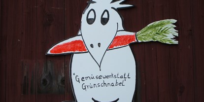 regionale Produkte - Beeren: Erdbeeren - Thüringen - Unser Logo - Gemüsewerkstatt Grünschnabel