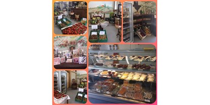 regionale Produkte - Beeren: Sanddorn - Kleine Auswahl der Produkte im Verkaufsraum - Hofladen der Landfrauen in Leezen