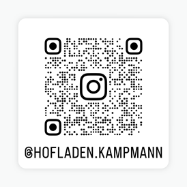 Hofladen: QR Code für unser Instagram Profil - Hofladen Kampmann