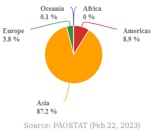 Produktionsanteile Spargel 2021