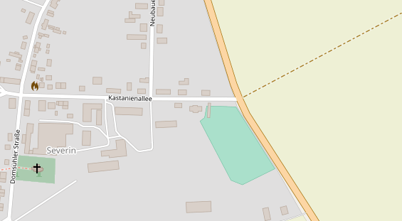 Hofladen auf Satellitenbild