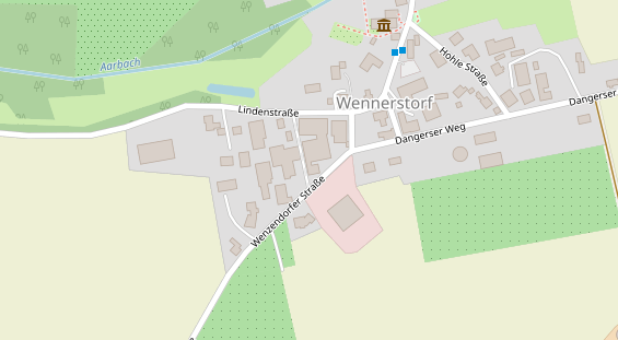 Hofladen auf Satellitenbild