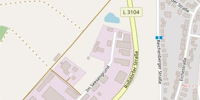 Hofladen auf Satellitenbild