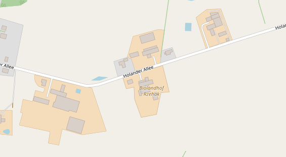 Hofladen auf Satellitenbild