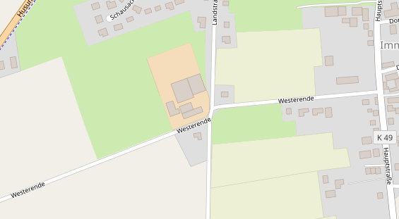 Hofladen auf Satellitenbild