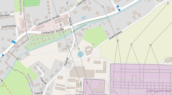 Hofladen auf Satellitenbild