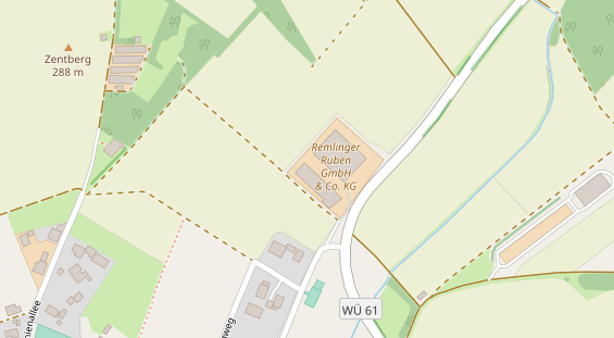 Hofladen auf Satellitenbild