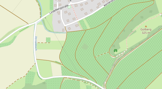 Hofladen auf Satellitenbild