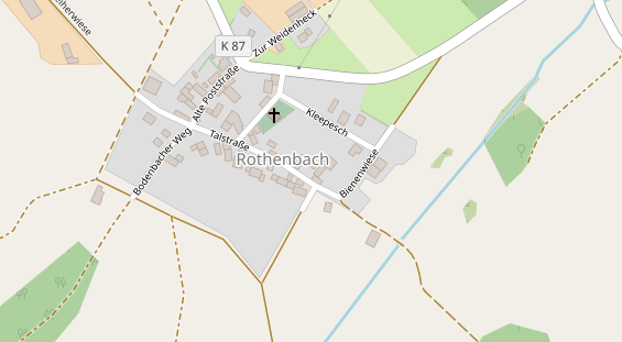 Hofladen auf Satellitenbild