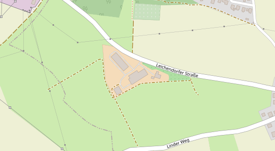 Hofladen auf Satellitenbild