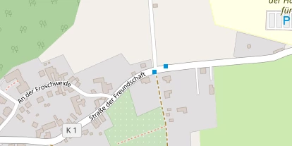 Hofladen auf Satellitenbild