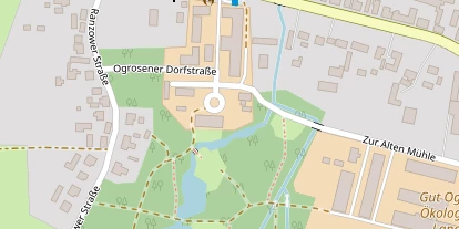 Hofladen auf Satellitenbild