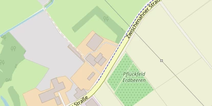 Hofladen auf Satellitenbild
