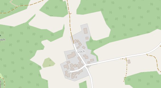 Hofladen auf Satellitenbild