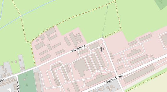 Hofladen auf Satellitenbild