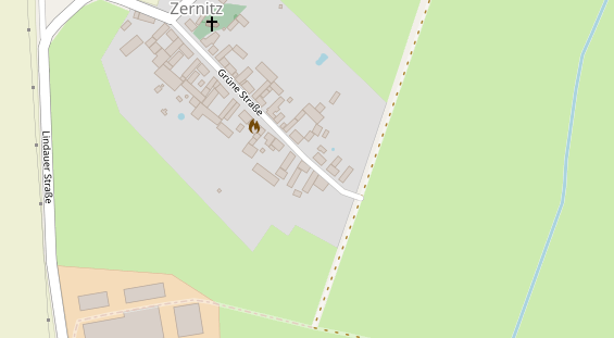 Hofladen auf Satellitenbild