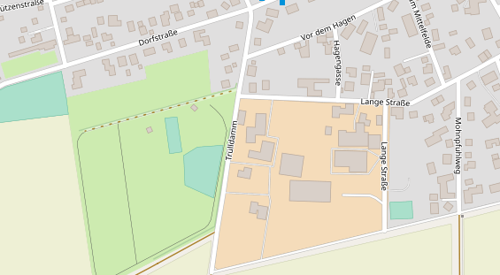 Hofladen auf Satellitenbild