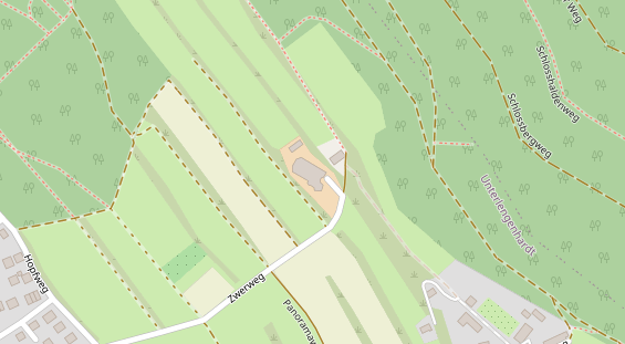 Hofladen auf Satellitenbild