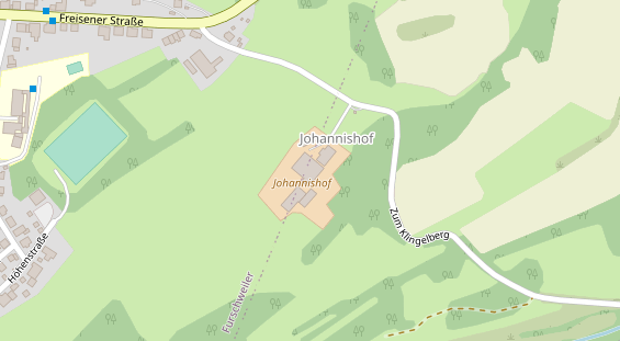 Hofladen auf Satellitenbild