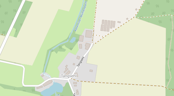 Hofladen auf Satellitenbild