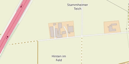 Hofladen auf Satellitenbild