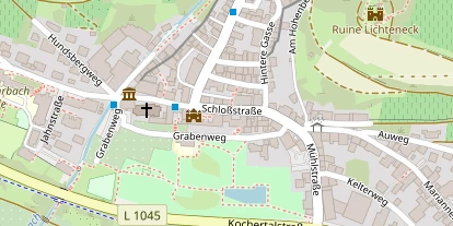 Hofladen auf Satellitenbild