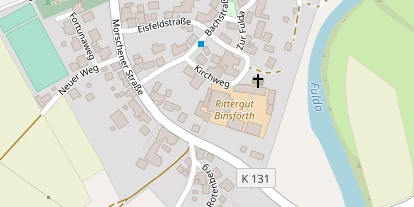 Hofladen auf Satellitenbild