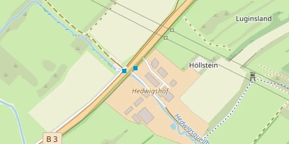 Hofladen auf Satellitenbild