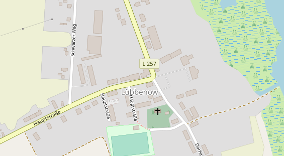 Hofladen auf Satellitenbild