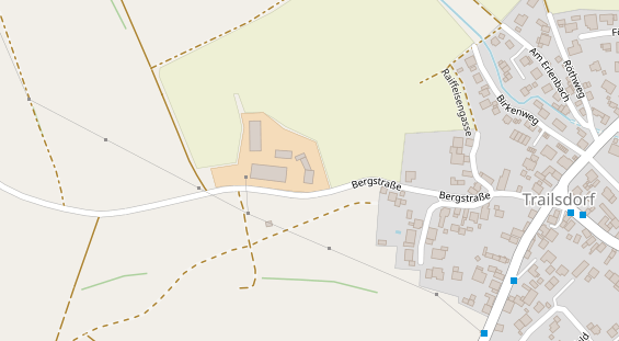 Hofladen auf Satellitenbild