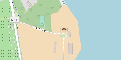 Hofladen auf Satellitenbild