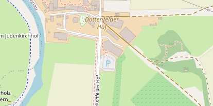 Hofladen auf Satellitenbild