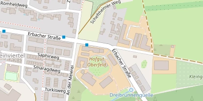 Hofladen auf Satellitenbild