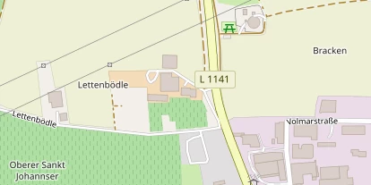 Hofladen auf Satellitenbild