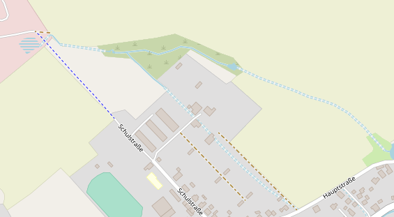 Hofladen auf Satellitenbild