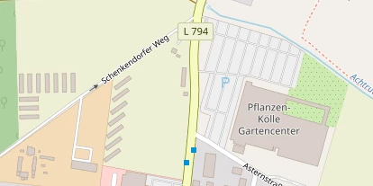 Hofladen auf Satellitenbild