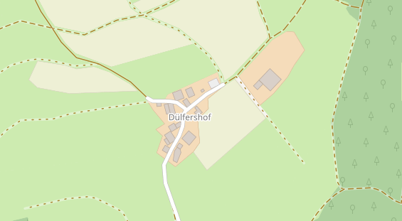 Hofladen auf Satellitenbild