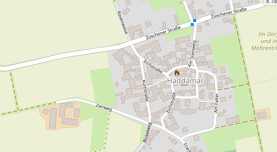 Hofladen auf Satellitenbild