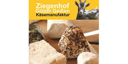 regionale Produkte - Ziegenhof Gülzer Geißen auf dem Wochenmakt in Boizenburg