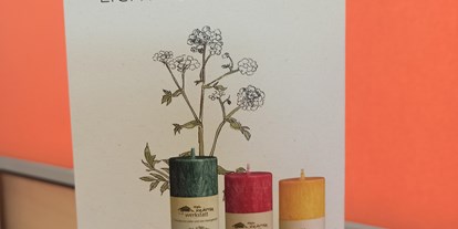 regionale Produkte - Beeren: andere - Wallhausen (Schwäbisch Hall) - Exklusive Kerzen sind in unserem Sortiment vorhanden.  - Hofladen Kampmann