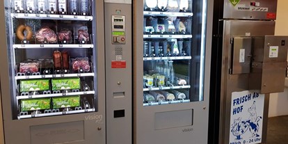 regionale Produkte - PLZ 17207 (Deutschland) - Die Automaten - 24/7 geöffnet - Frischmilchautomat Van der Ham