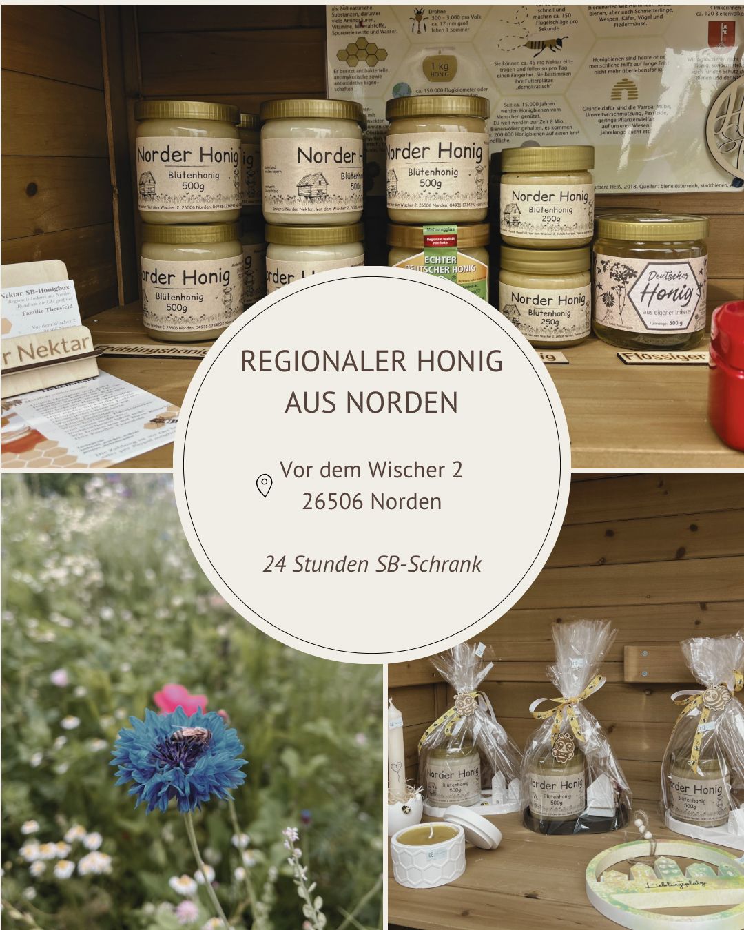 Hofladen - Norder Nektar Honigschrank