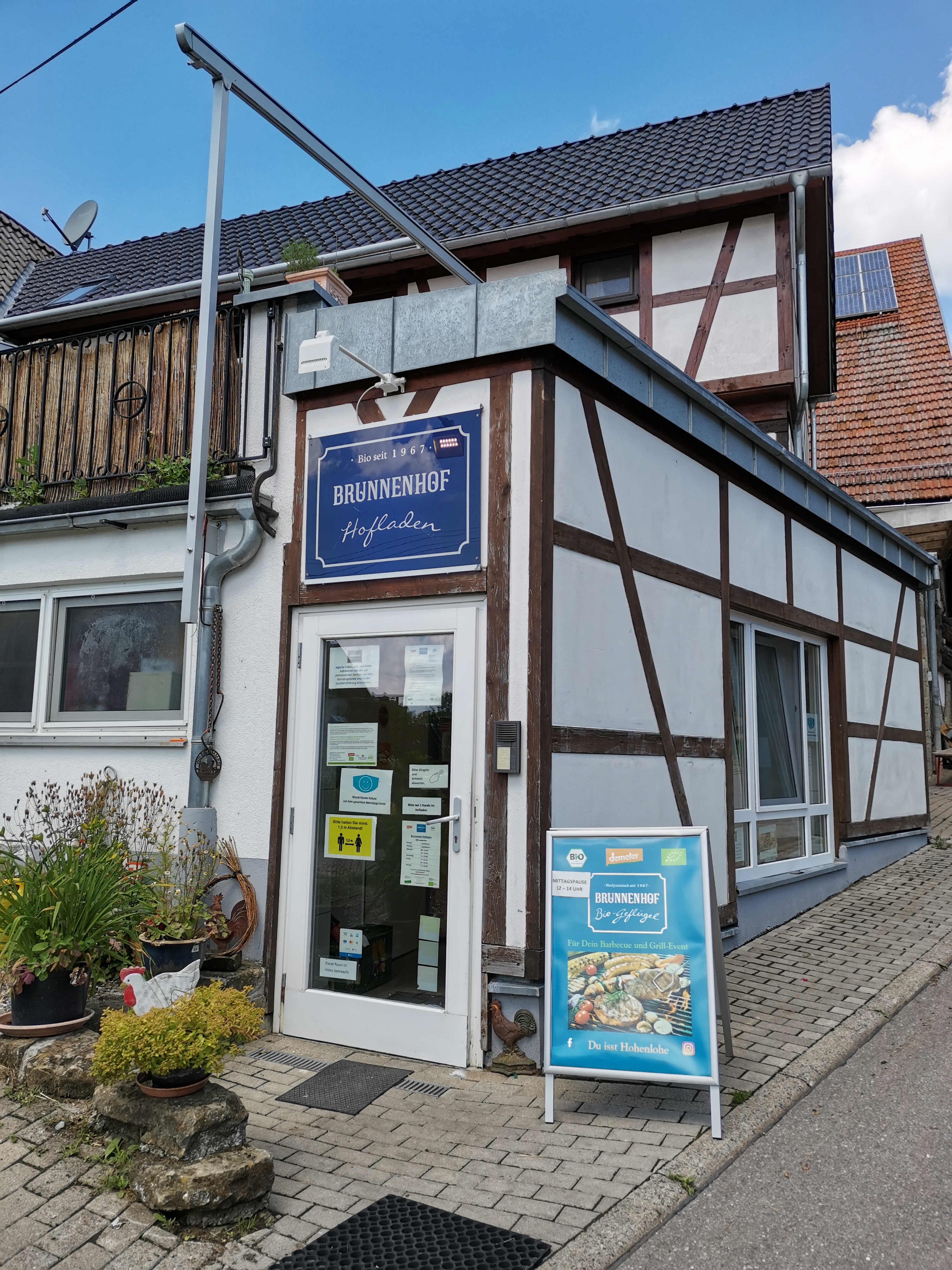 Hofladen - Brunnenhof Bio-Geflügel