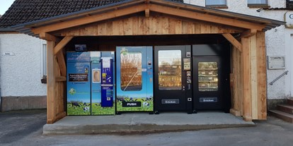 regionale Produkte - Groß Vielen - Automat in Marihn direkt an der Bundesstraße - Frischmilchautomat in Marihn