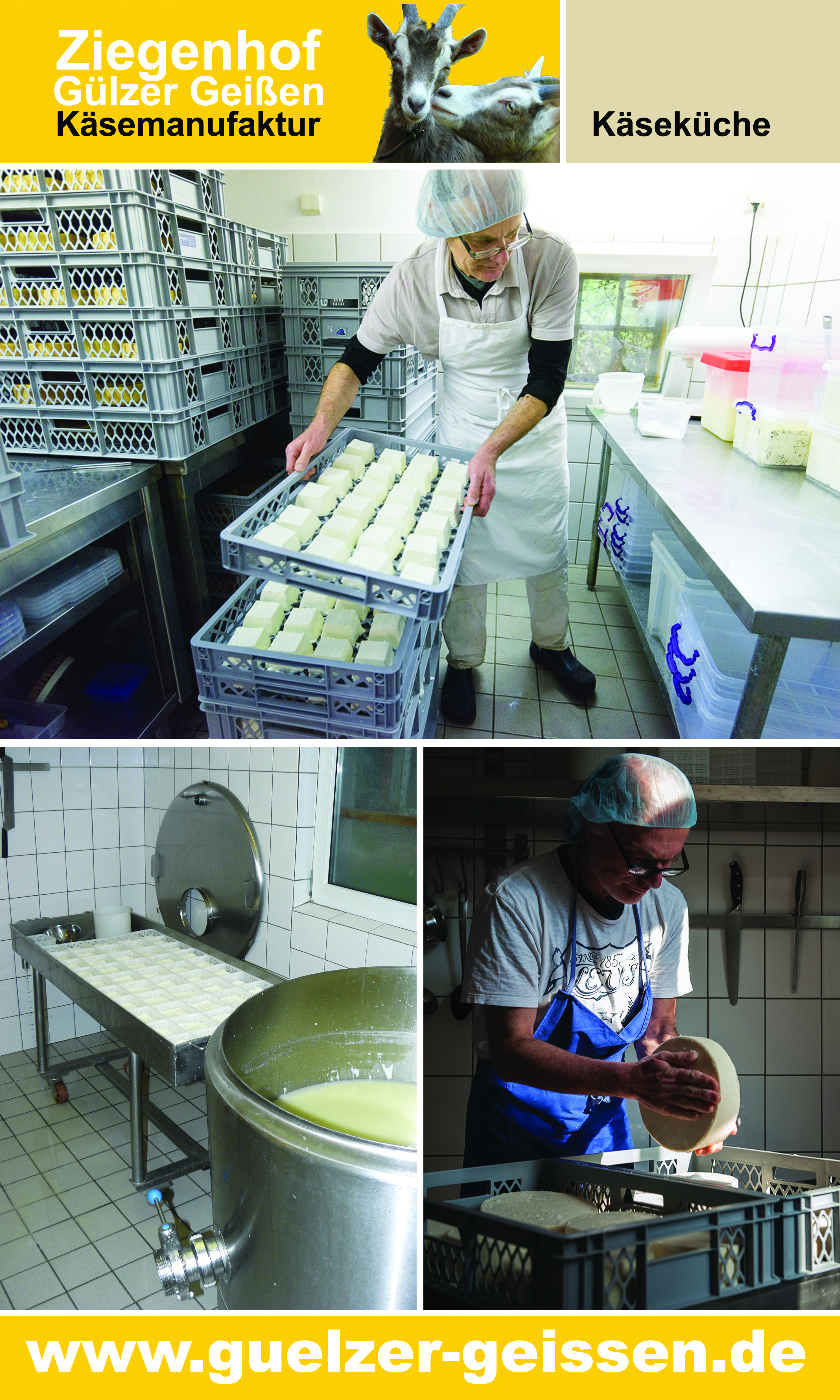 Hofladen: Ziegenhof Gülzer Geißen auf dem Wochenmakt in Dannenberg