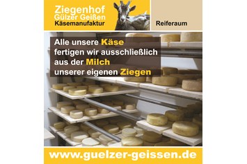Hofladen: Ziegenhof Gülzer Geißen auf dem Wochenmakt in Boizenburg