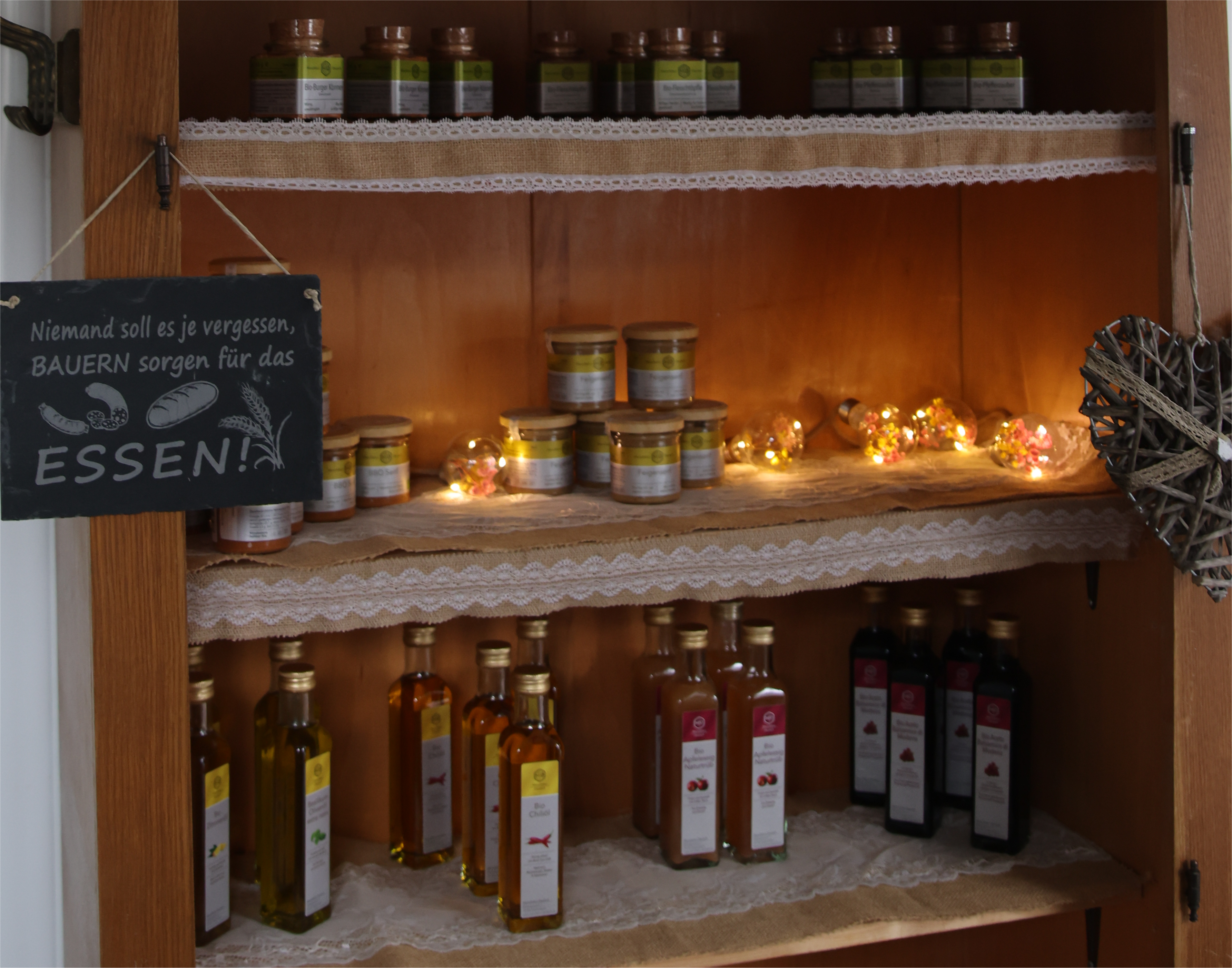 regionale Produkte - Wirges - Hofladen Mai 