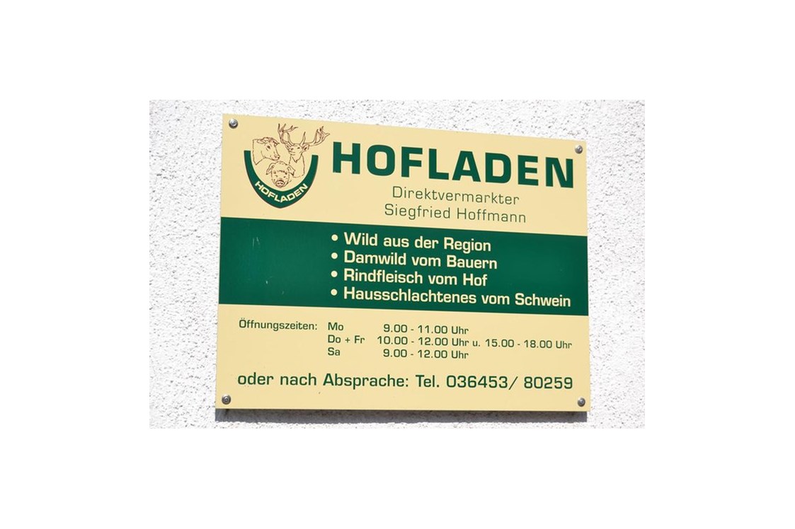 Hofladen: Direktvermarktung Siegfried Hoffmann